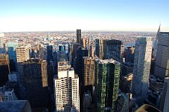 New York City Top Of The Rock 09A East Buildings, Trump World Tower, Chrysler Building And Metlife